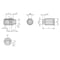 Kipp Bushing for Ball Lock Pins with LONG-LOK thread lock K0724.106161 - alternate 2